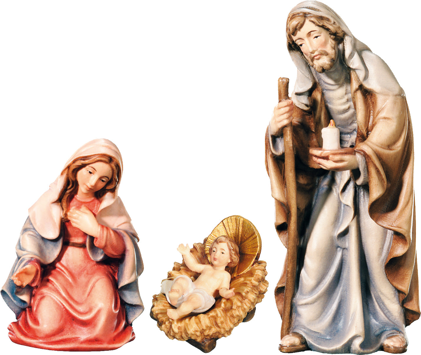 Scène de la Crèche avec Marie, Joseph et le petit Jésus. photo - Image Scène de la Crèche avec Marie, Joseph et le petit Jésus. photo - Image