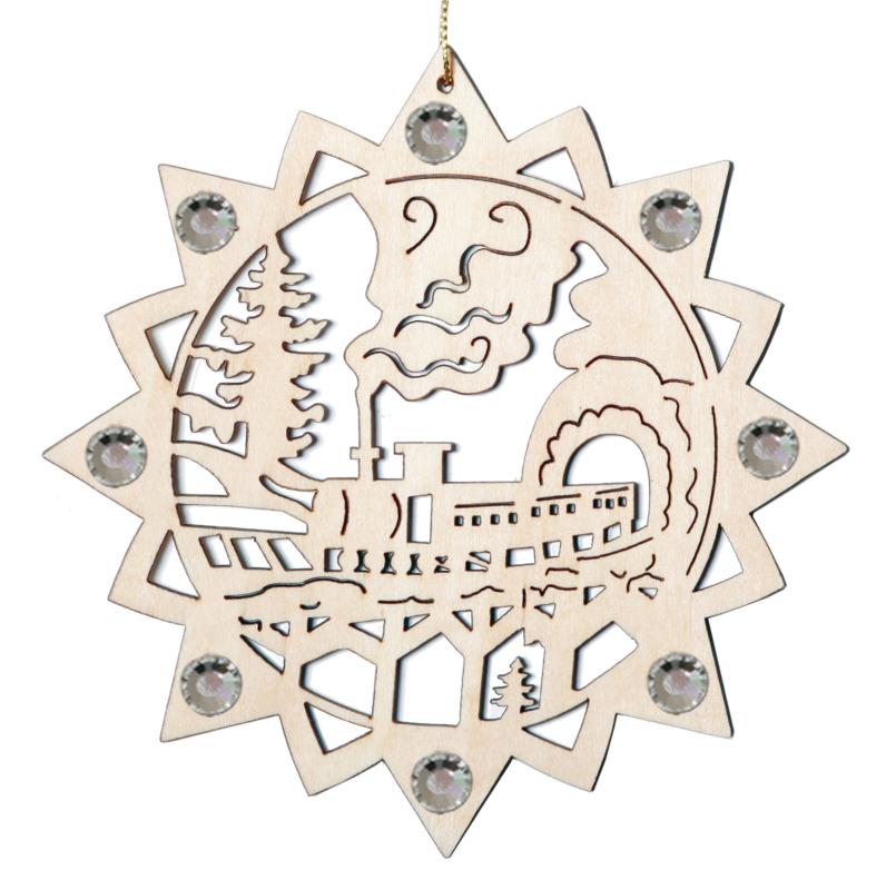 Der Zug mit Swarovski Kristallen