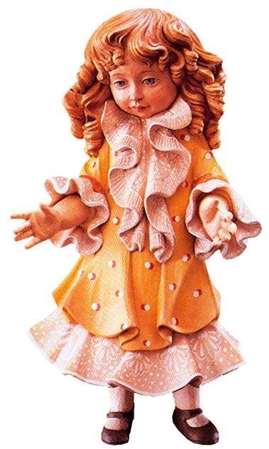 Freestanding Doll Monica in wood