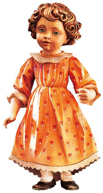 Muñeca de madera Tina