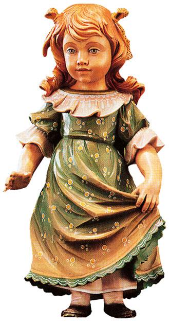 Muñeca de madera Claudia