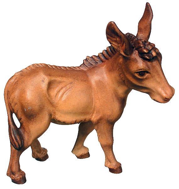 Burro de madera de pie - mit Ölfarben lasiert