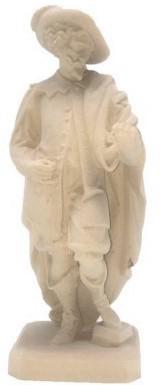Night Guard carved in maple wood - natural