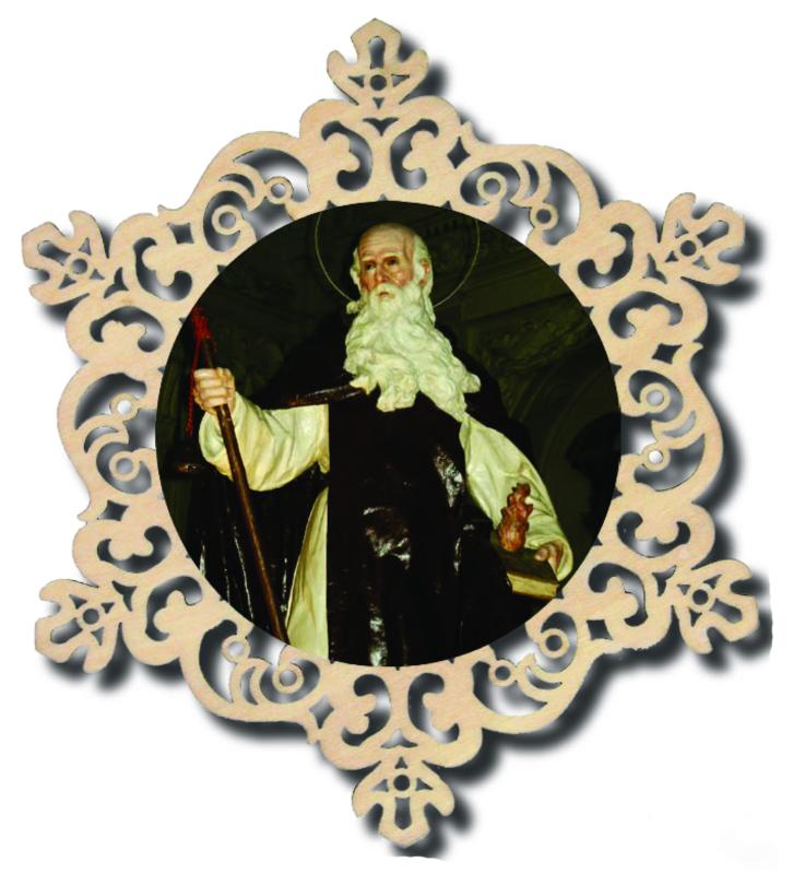 Circle with San Antonio Abbate