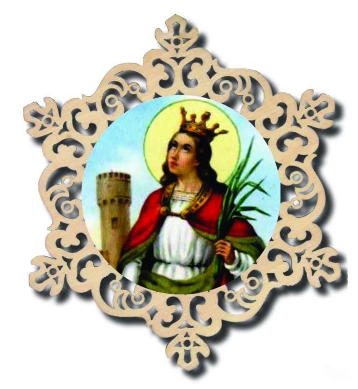 Ornament of Santa Barbara