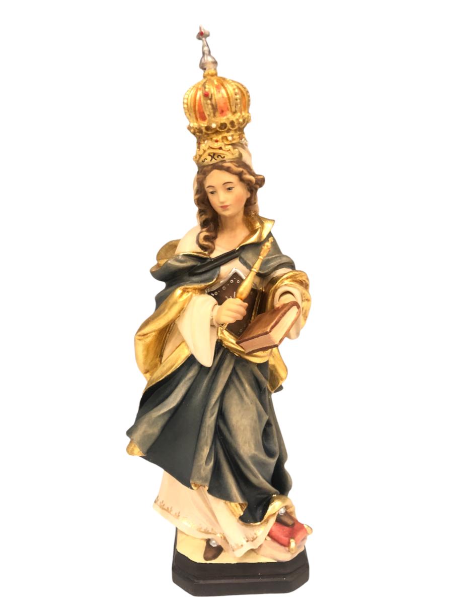 Santa Cunegonda con scettro e libro