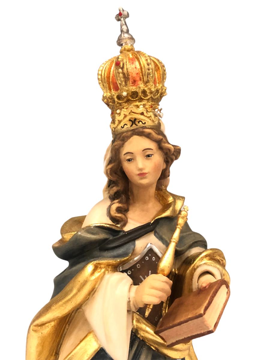 Santa Cunegonda con scettro e libro