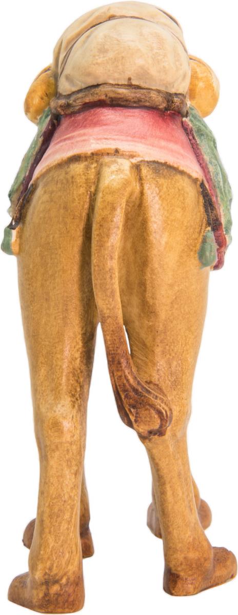 Camel with luggage made from wood - color
