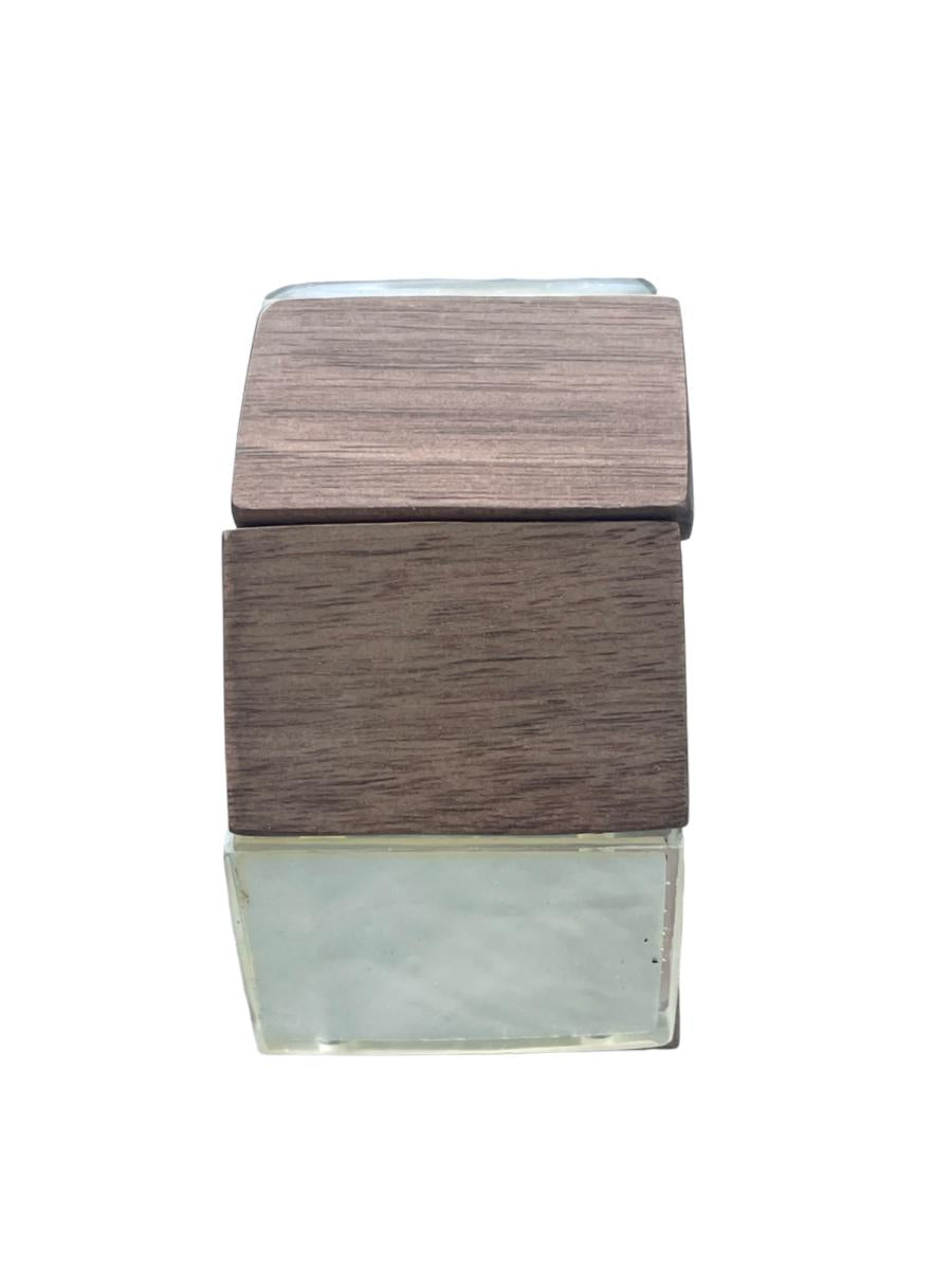 Pulsera de madera natural y nácar