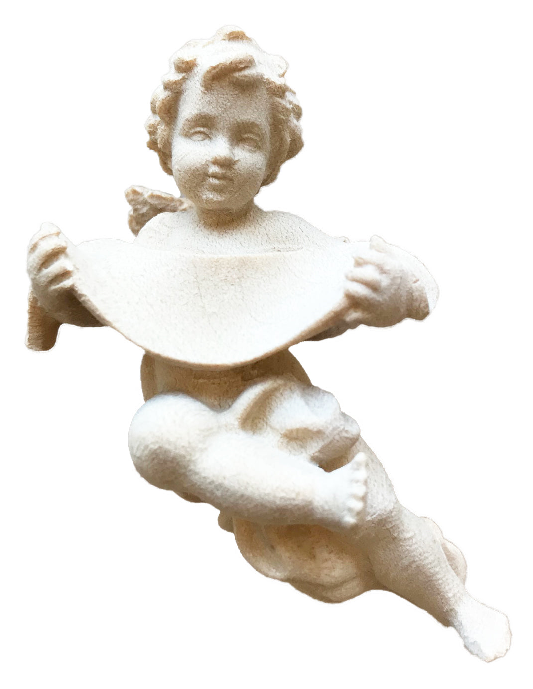 Guardian Angel in wood with Your Name - color