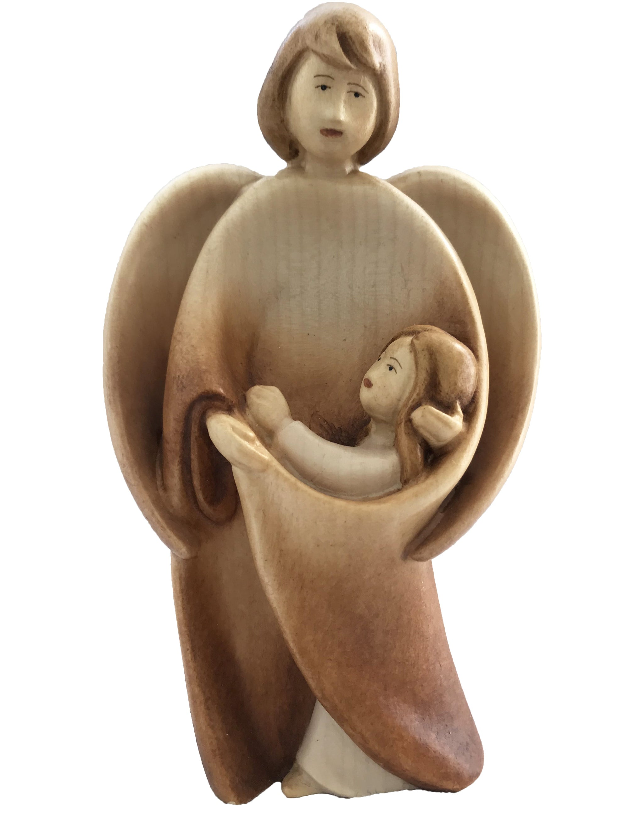 The Guardian Angel with Girl - color