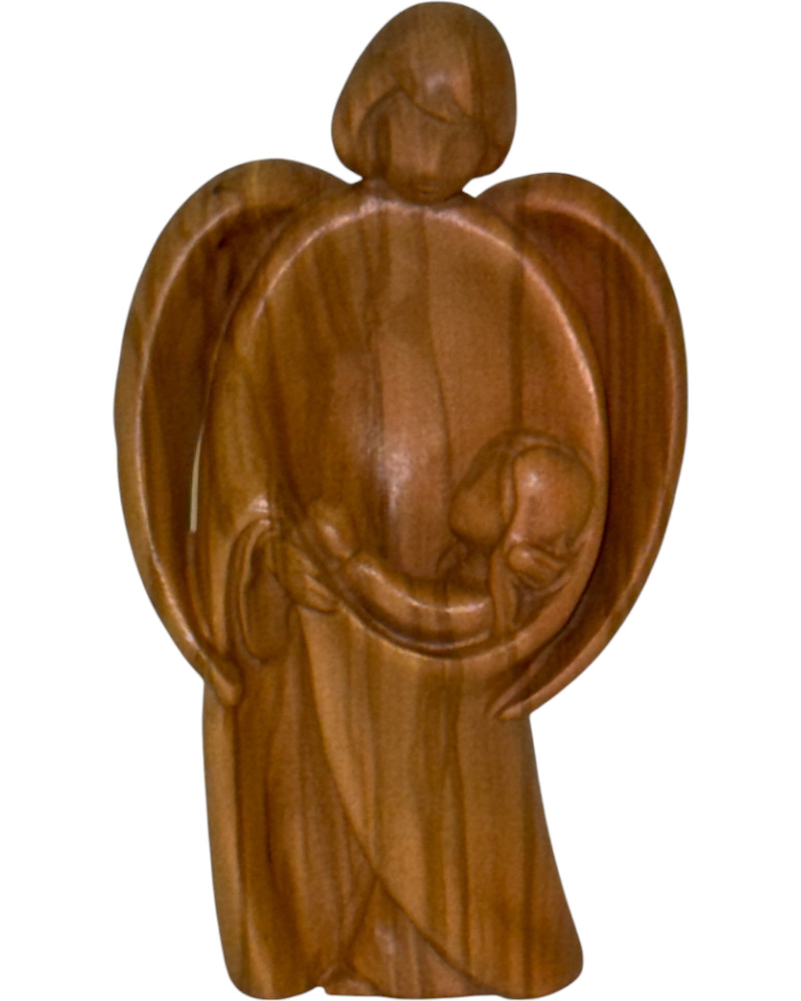 The Guardian Angel with Girl - color