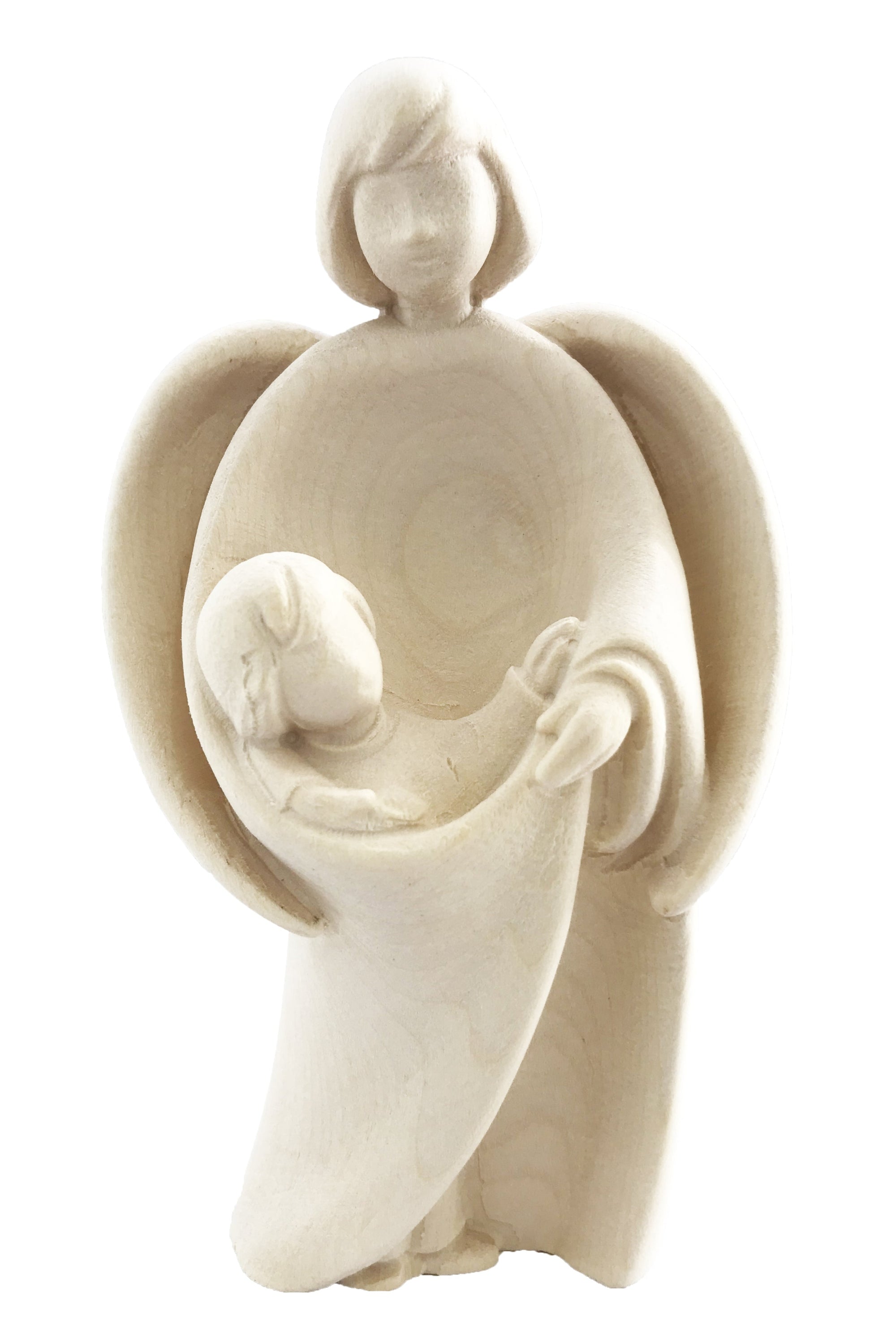 The Guardian Angel with Boy - color