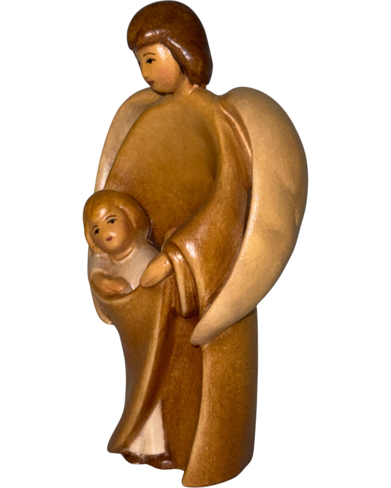 The Guardian Angel with Boy - color