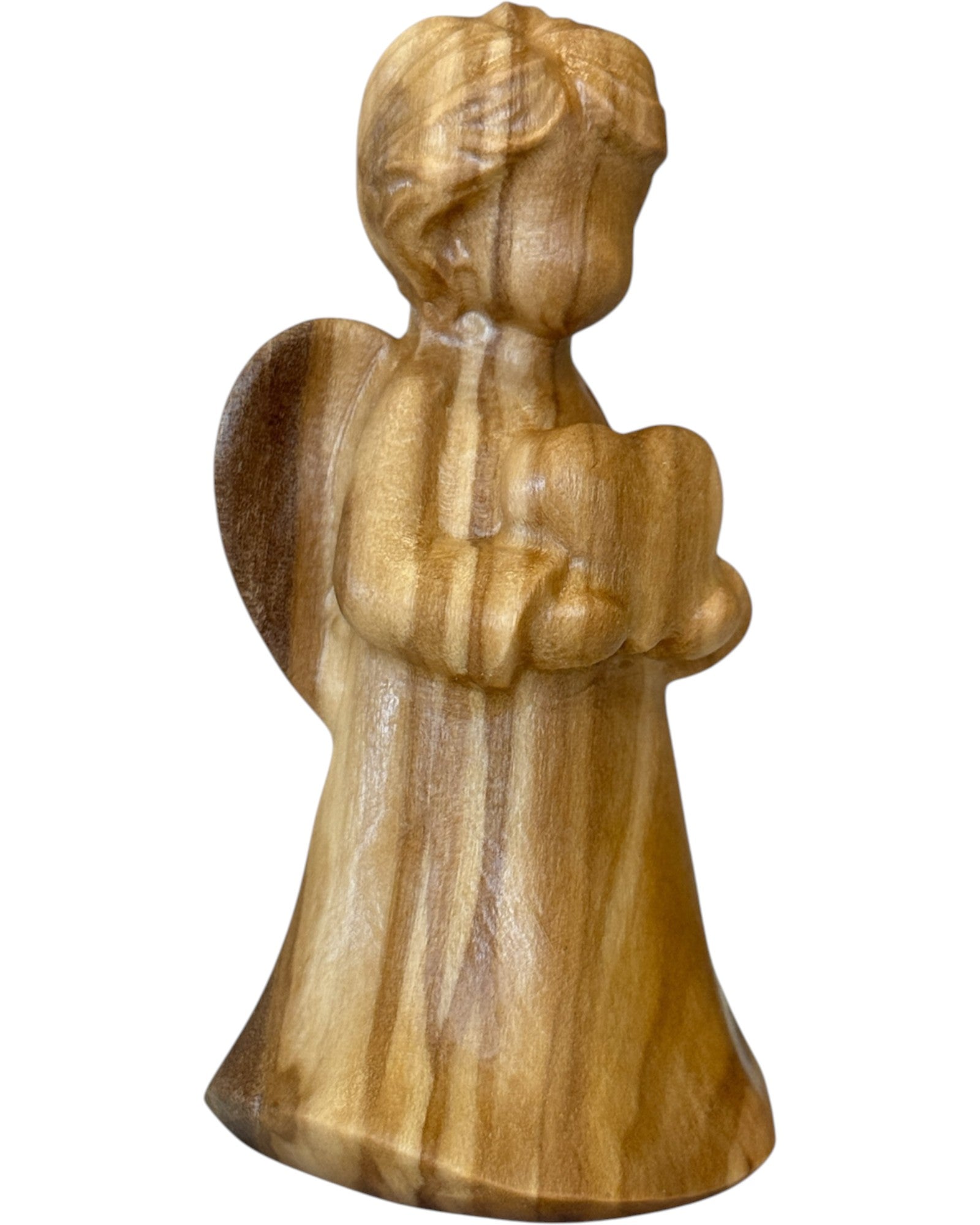 Angelo del Cuore – Scultura moderna in legno