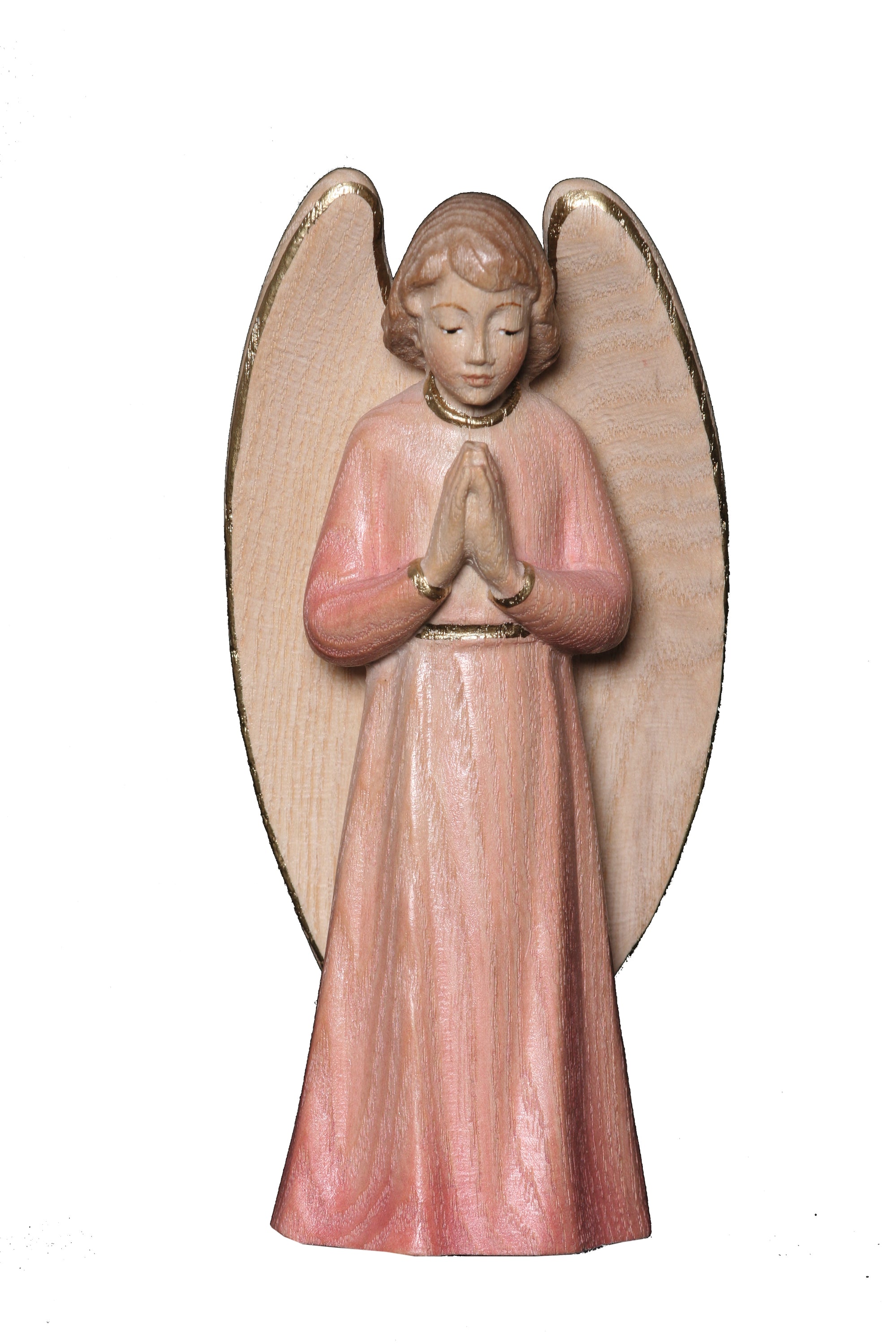 Ángel tallado en madera