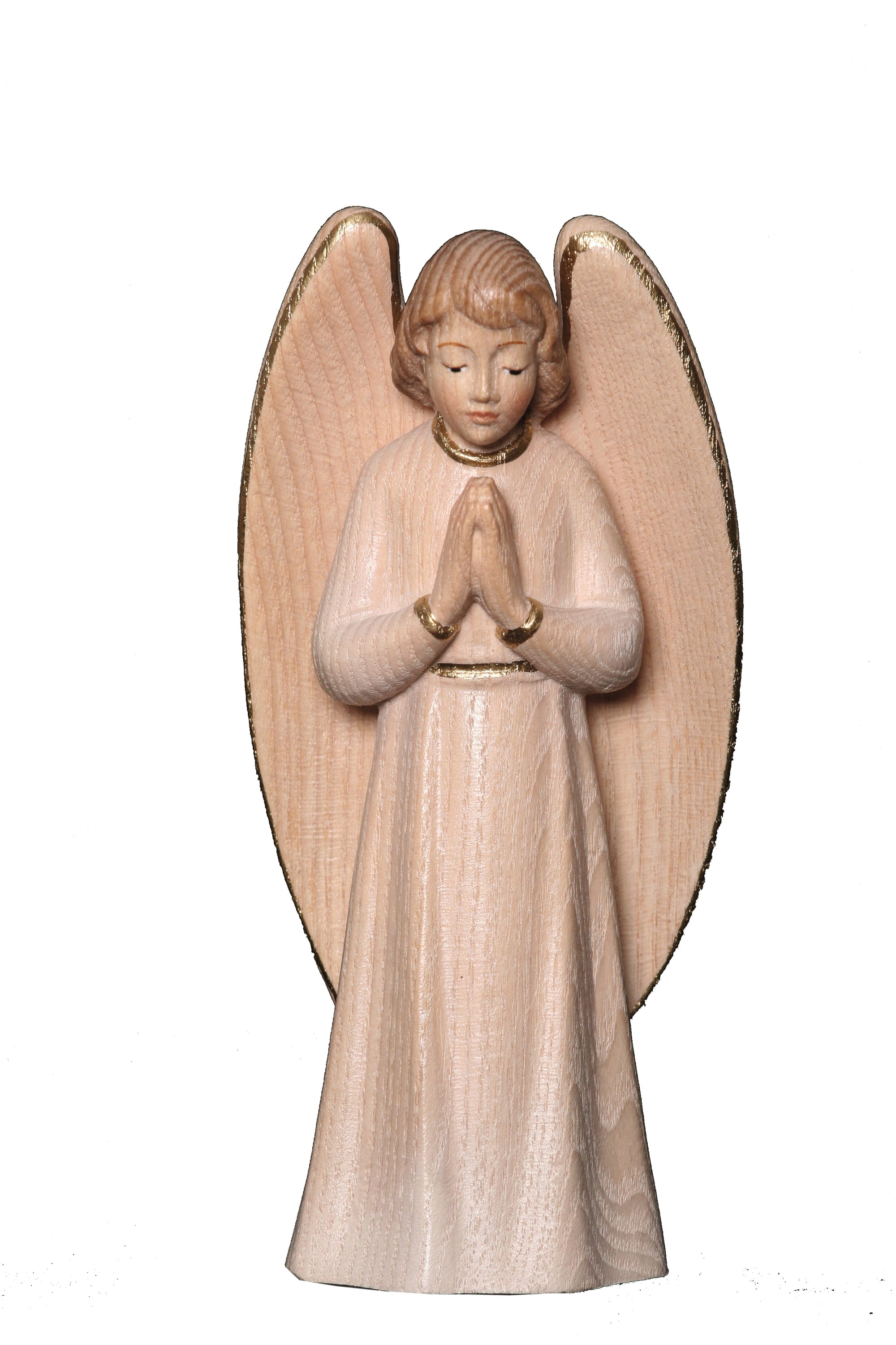 Ángel tallado en madera