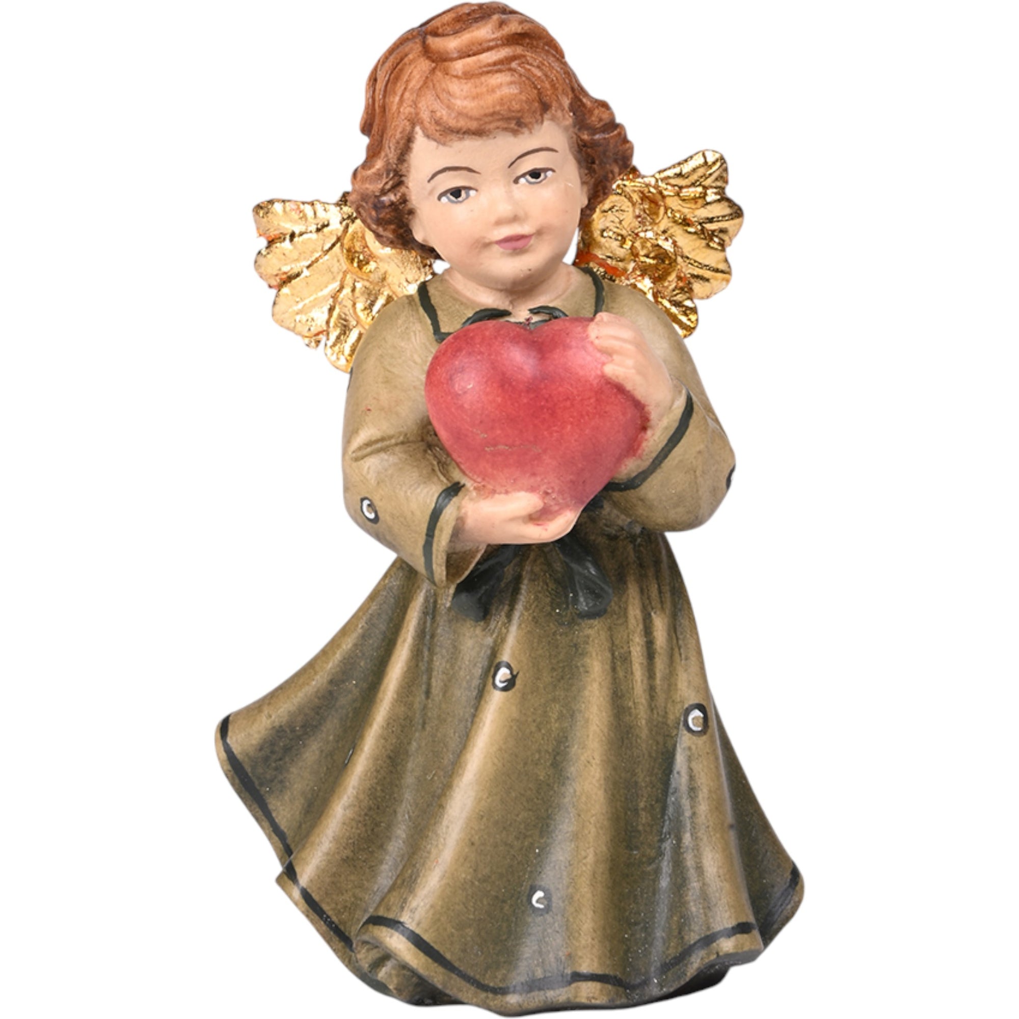 Angelo con cuore – abito verde