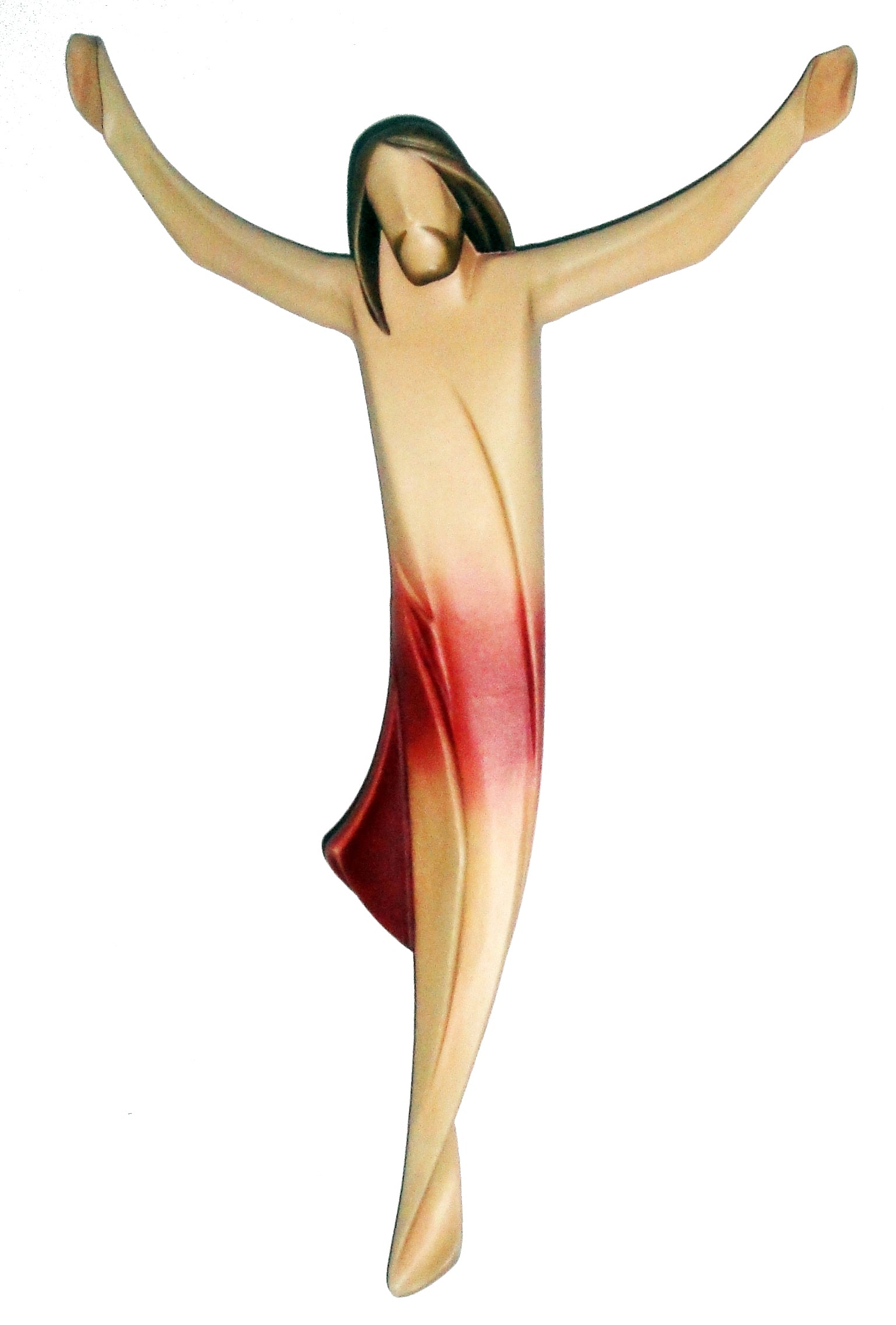 Christus Körper in modernen Stil - Blaues Tuch