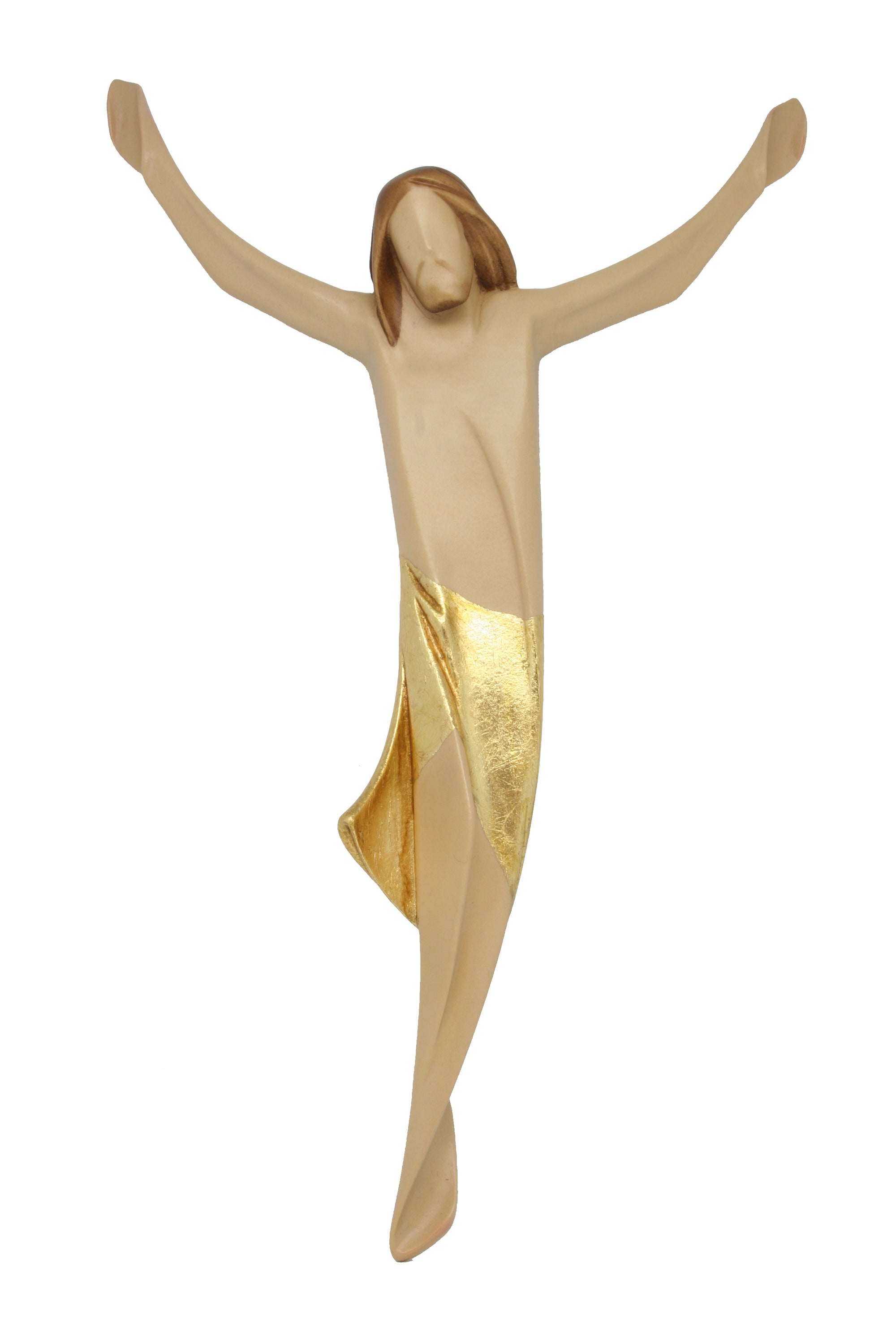 Christus Körper in modernen Stil - Blaues Tuch