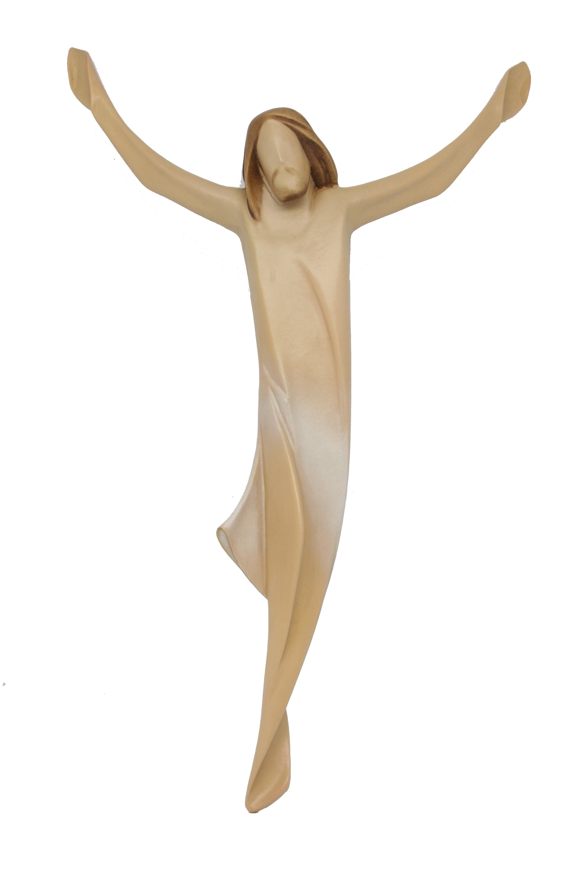 Christus Körper in modernen Stil - Blaues Tuch