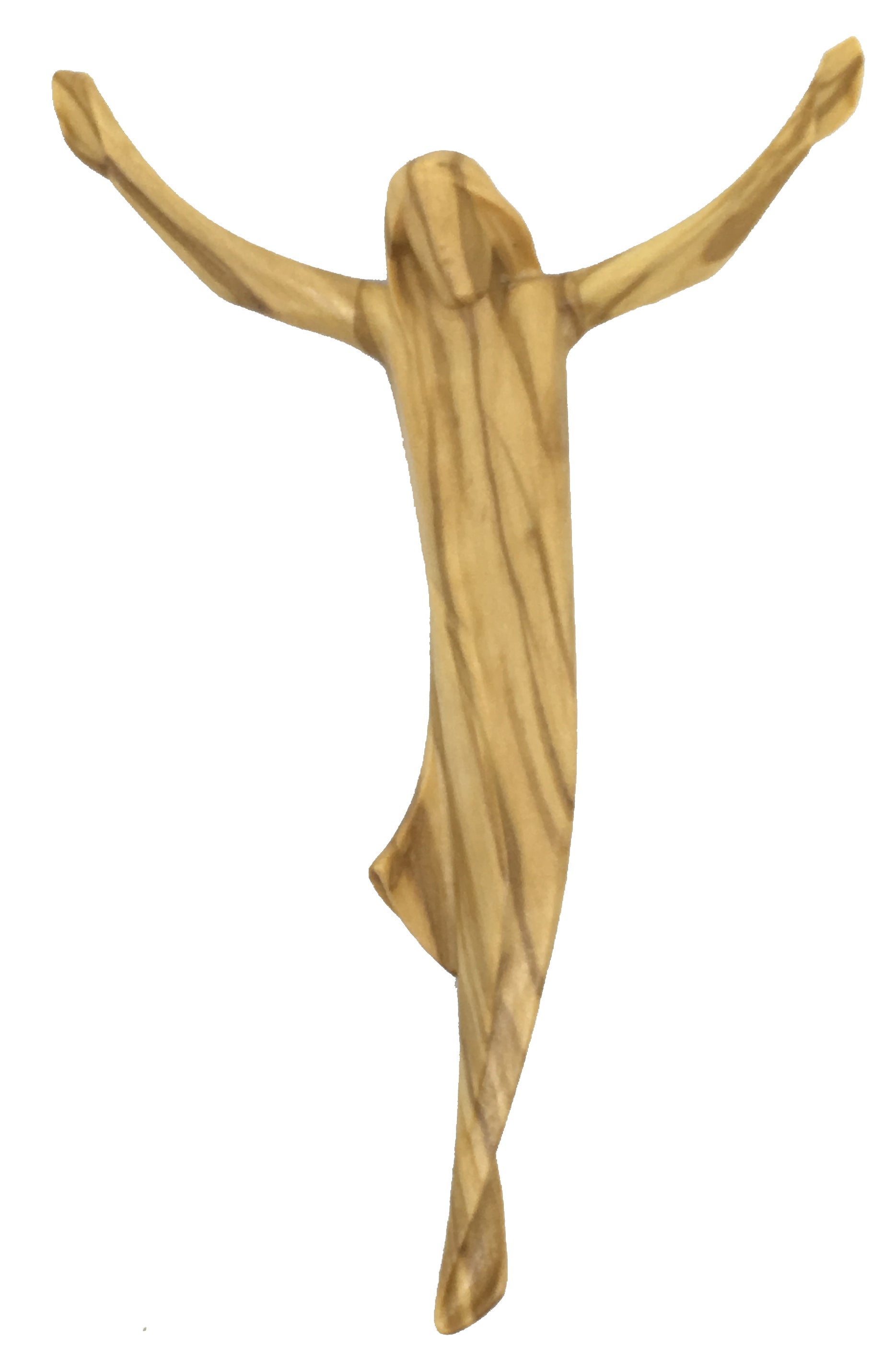 Christus Körper in modernen Stil - Blaues Tuch