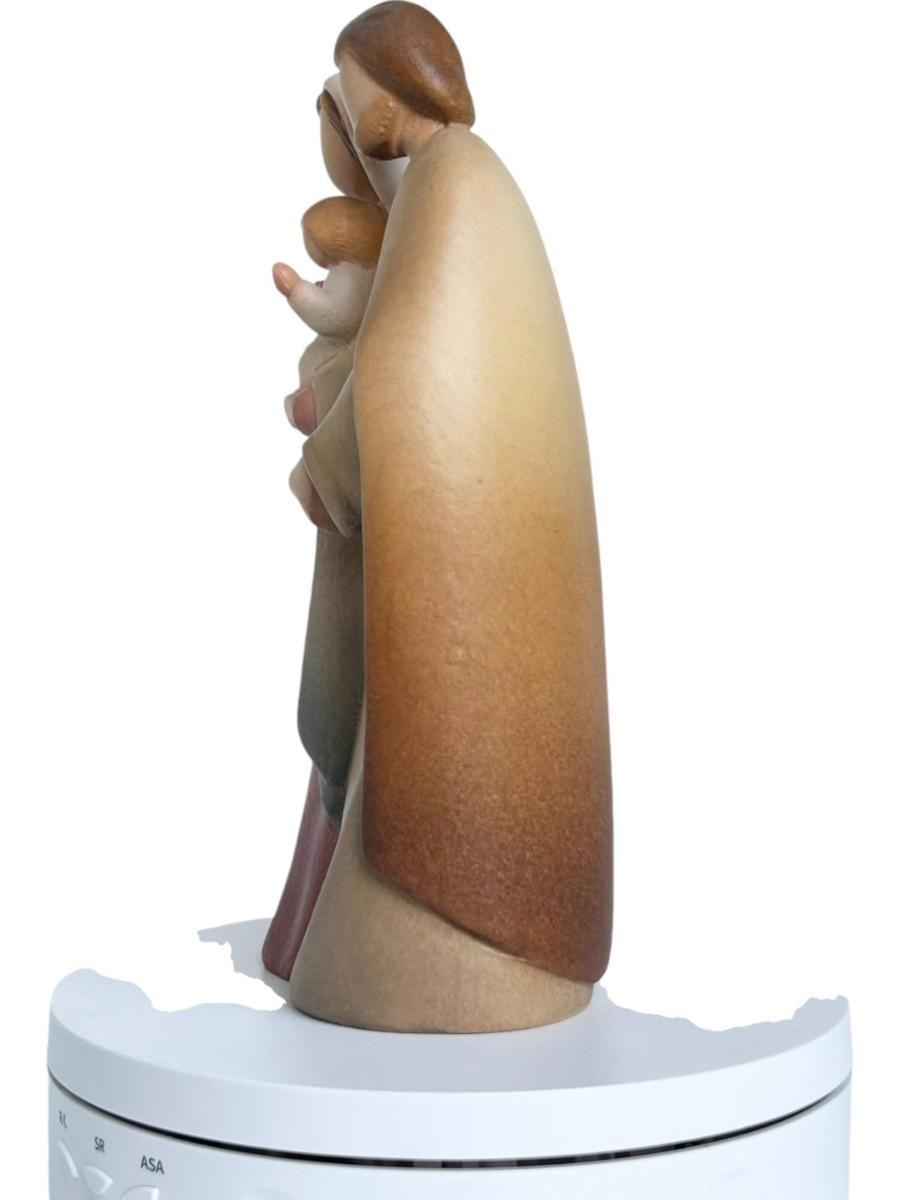 Nativity Set wood carved Statue - color