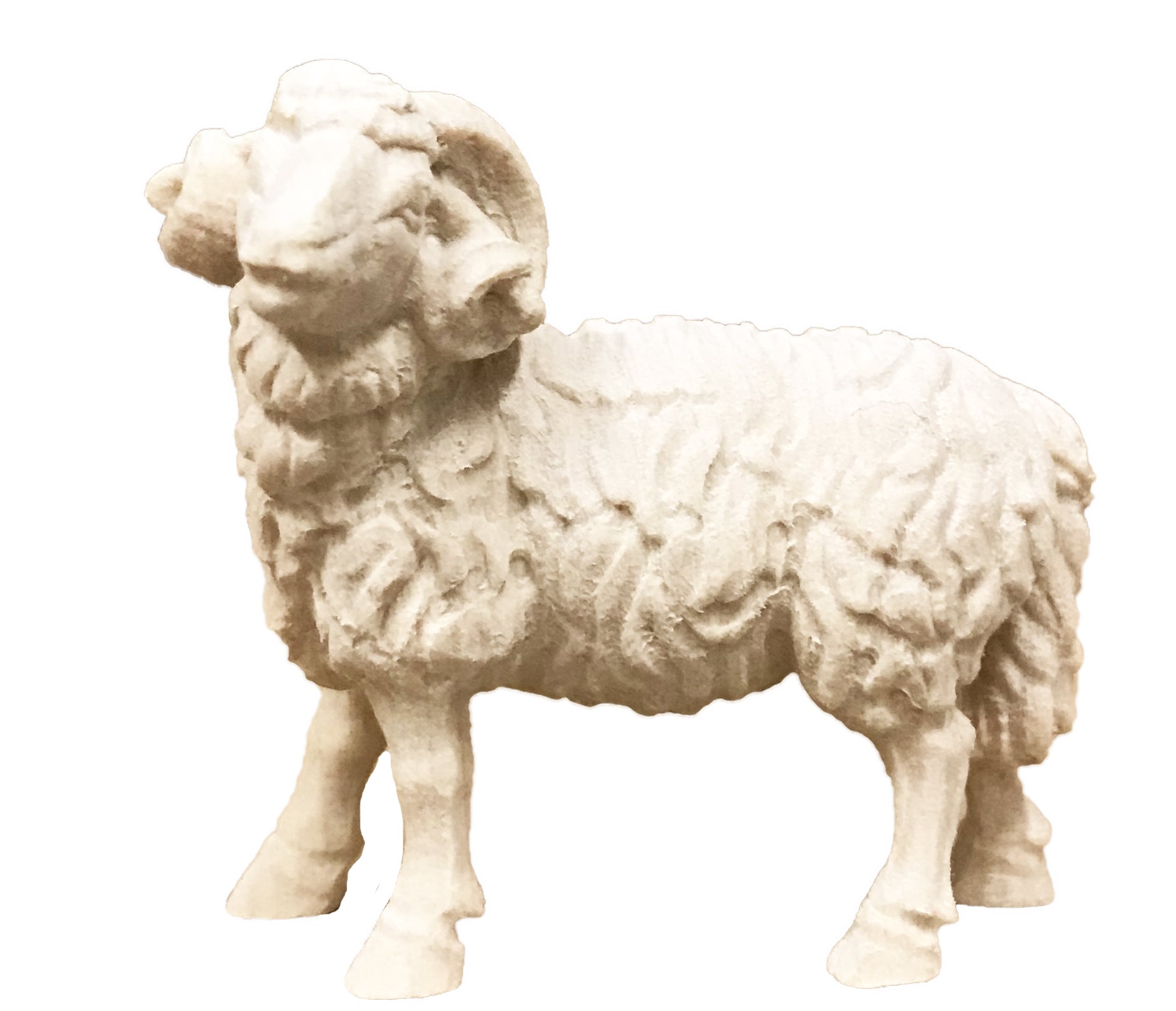 Sheepskin for wooden crib - color