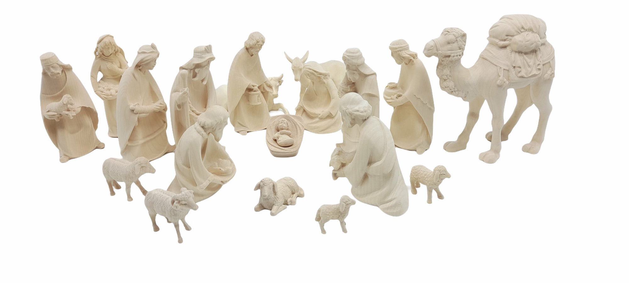 Nativity Set 20 Pcs without Stable - color