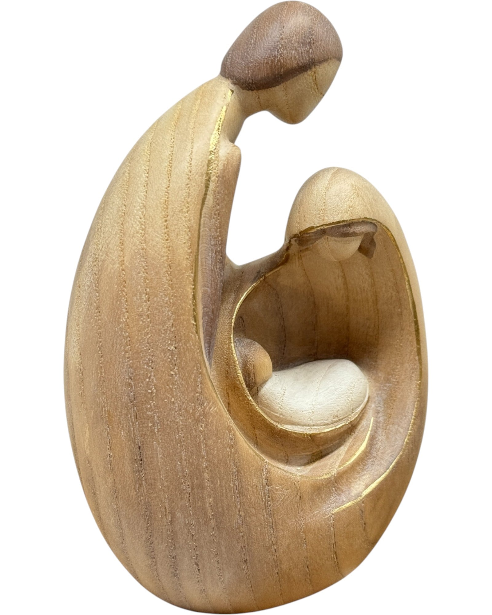 Nativity carved in Modern Style - color