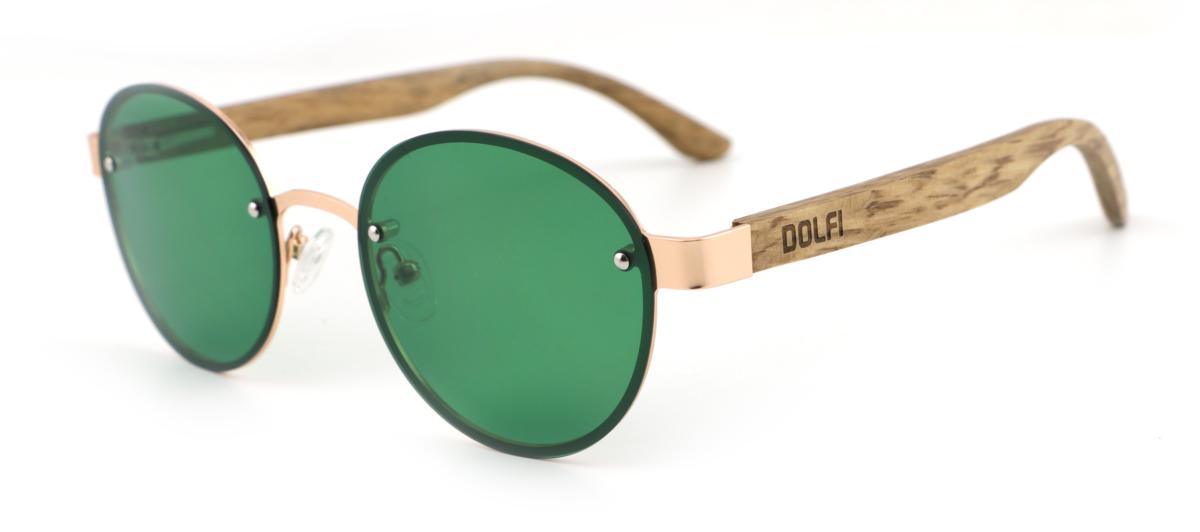 Green lens sunglasses