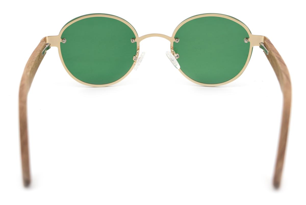 Green lens sunglasses