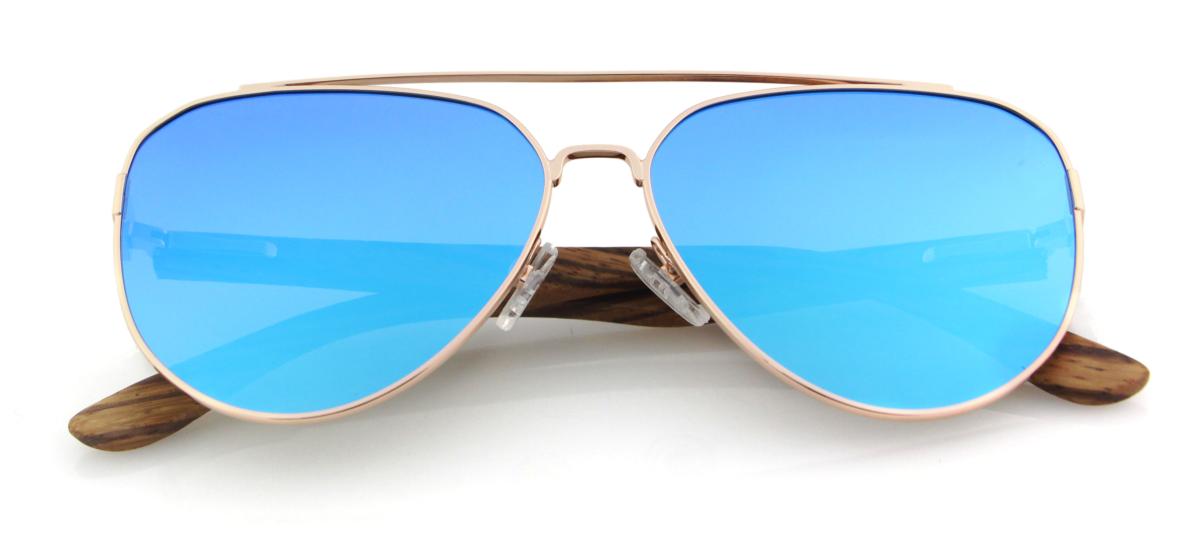 Light Sunglasses with Blue Polarised Lenses