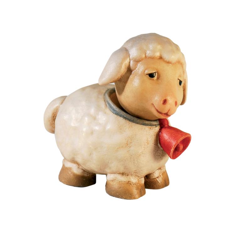 Sheep carved in maple wood