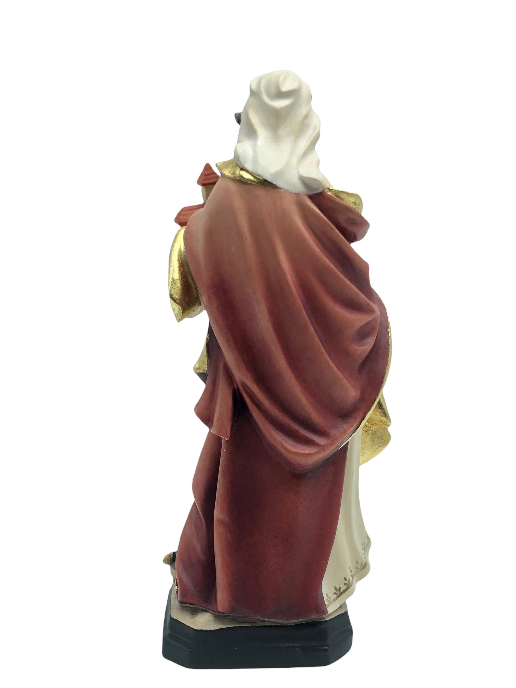 Santa Matilda scultura in legno