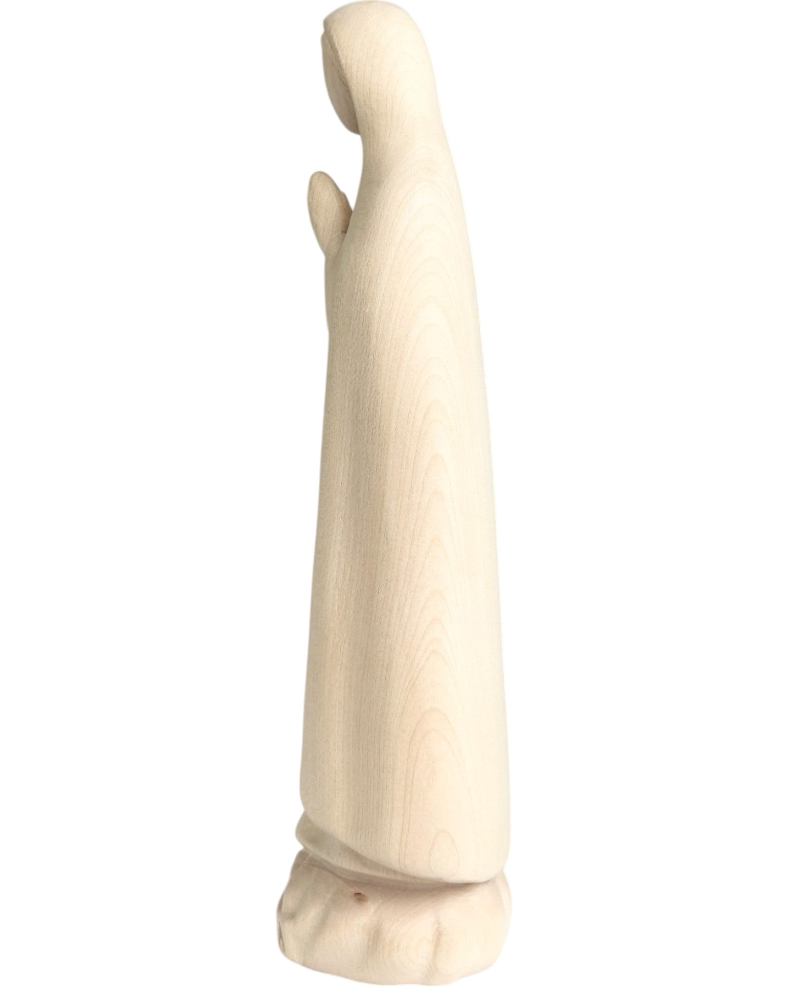 Madonna of Fatima wood carved - color