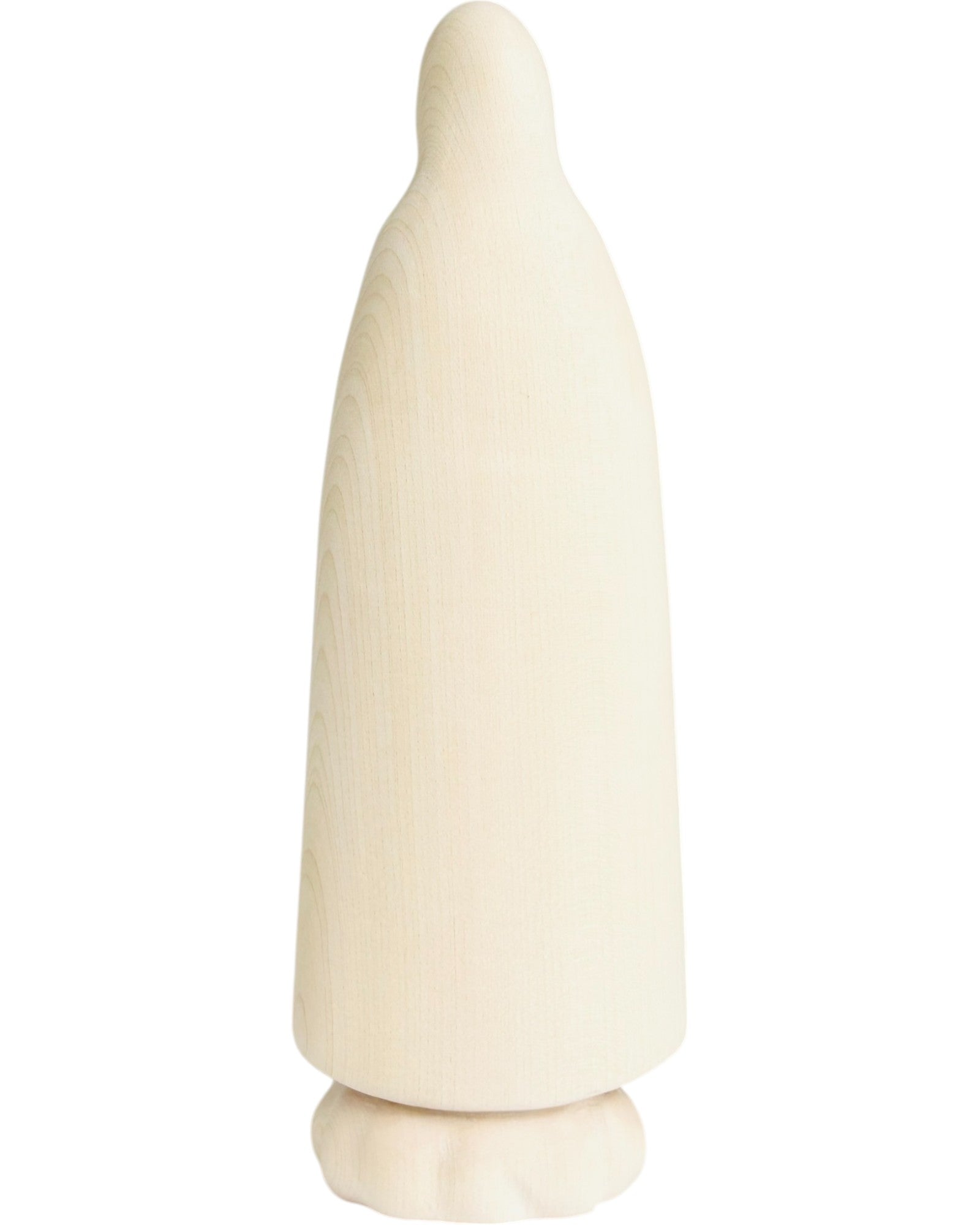 Madonna of Fatima wood carved - color