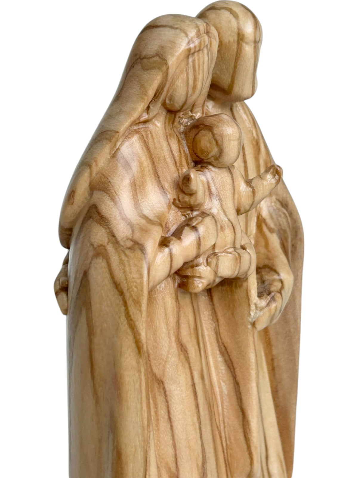 Nativity Set wood carved Statue - color
