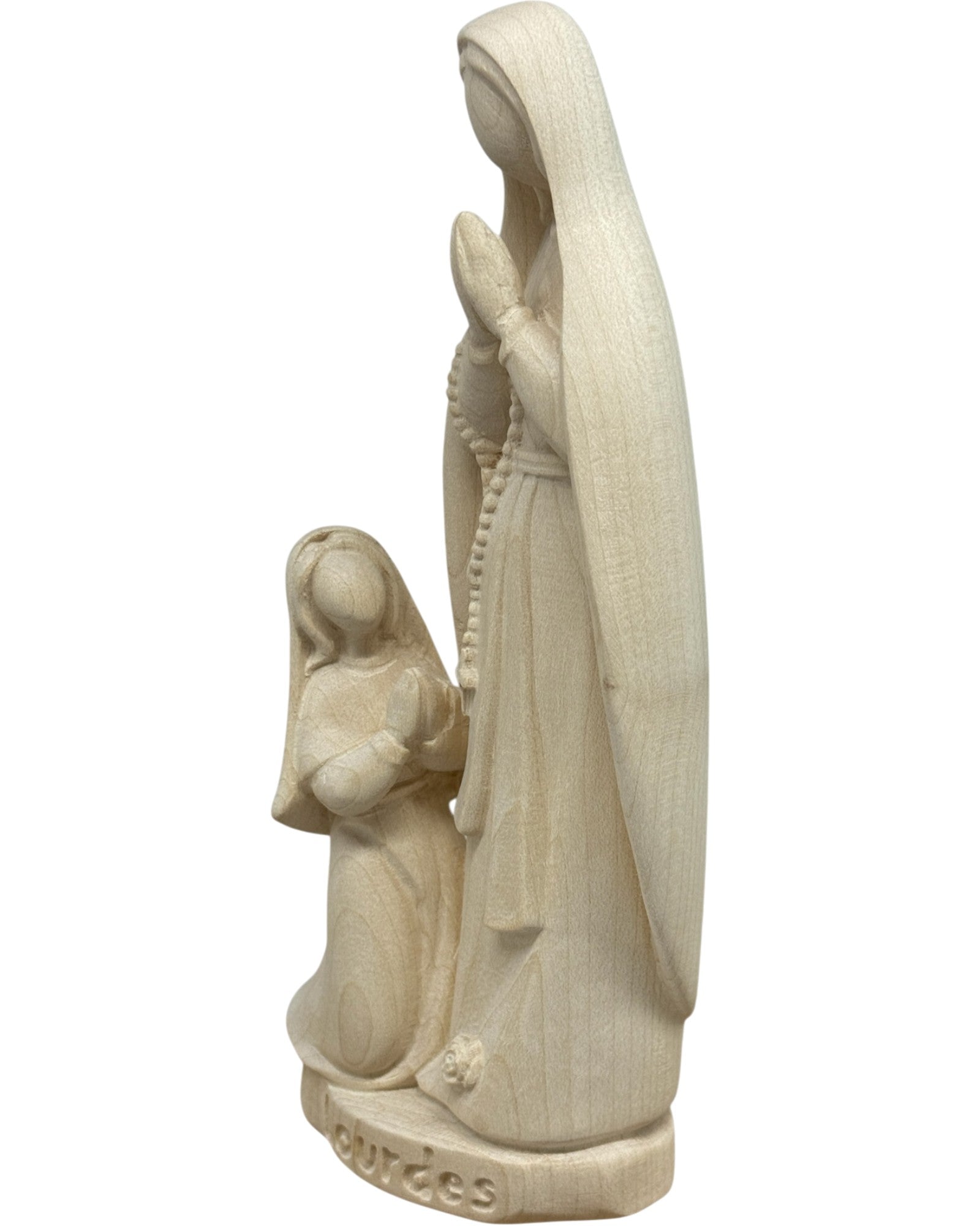 Our Lady of Lourdes with Bernadette - color