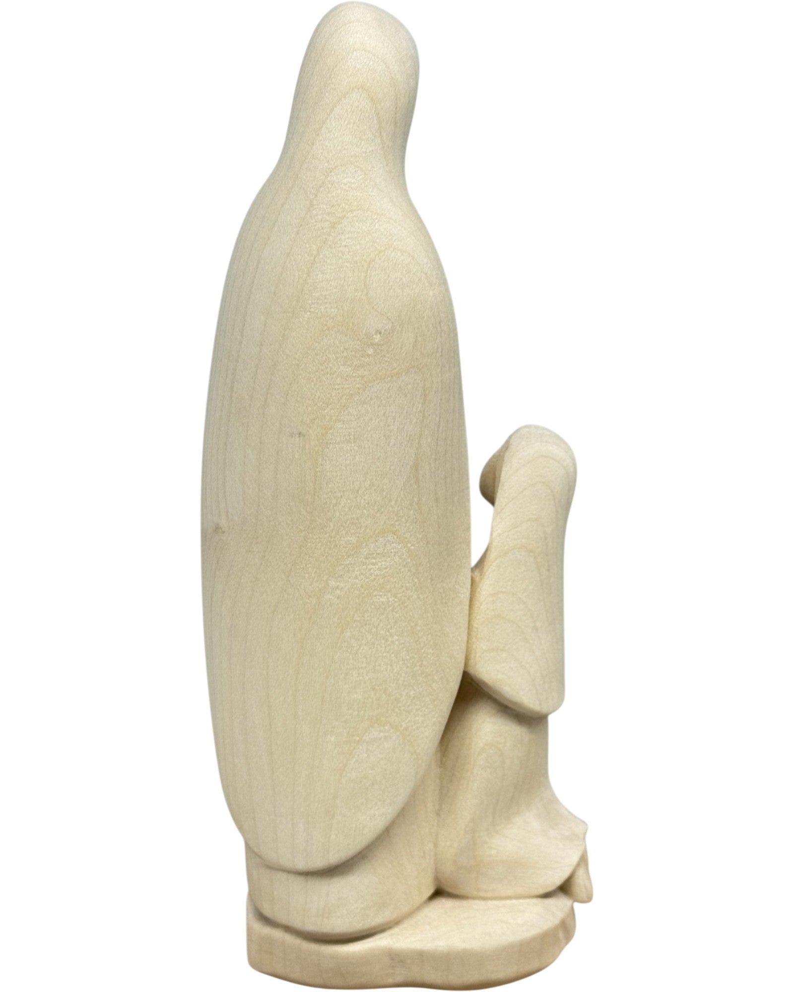 Our Lady of Lourdes with Bernadette - color