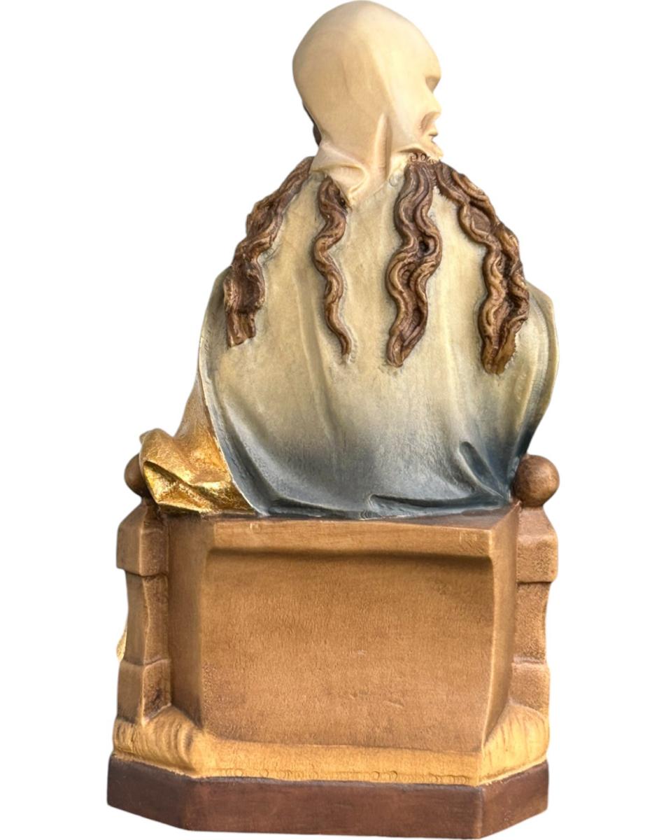 Our Lady of the Light in wood - color