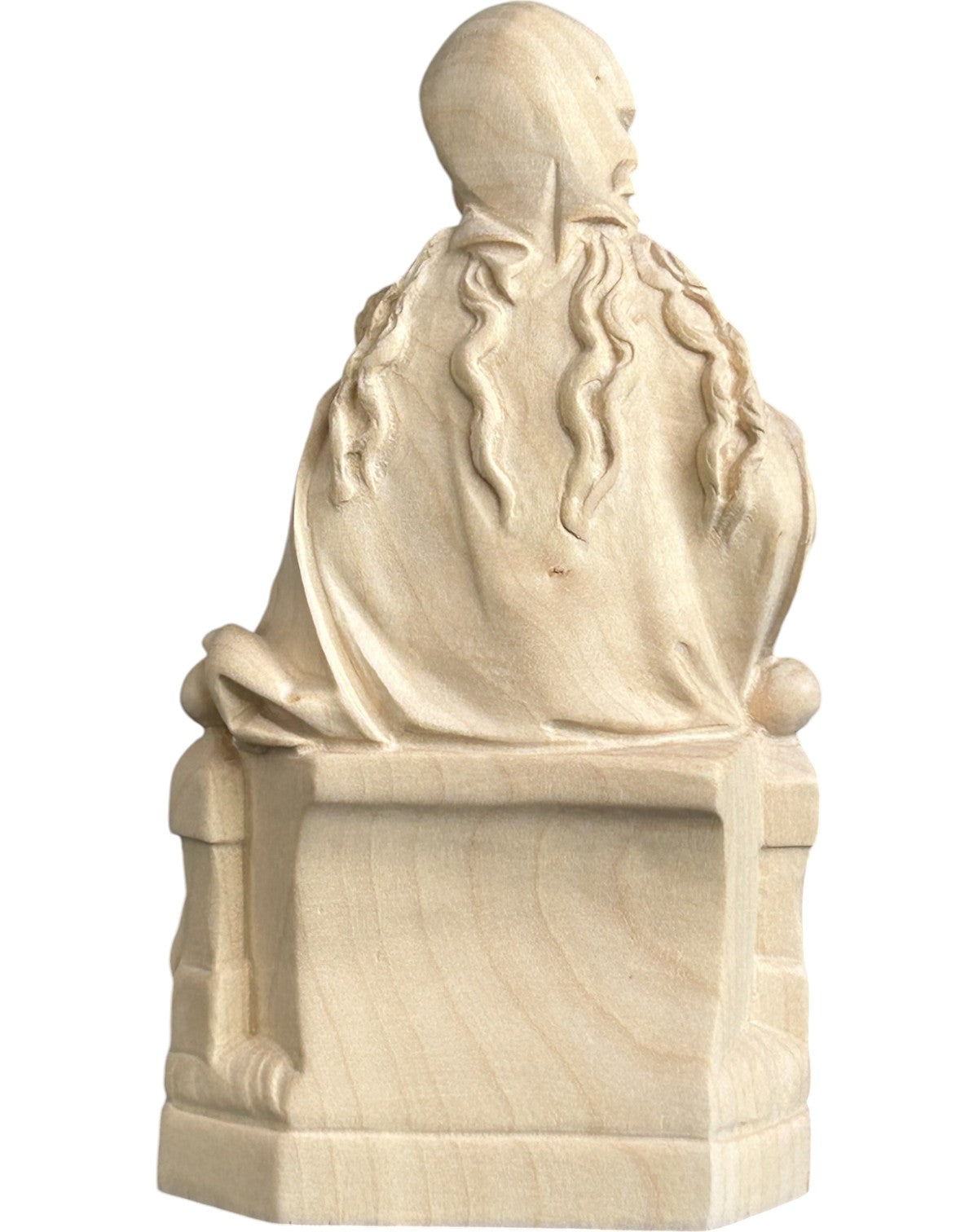 Our Lady of the Light in wood - color
