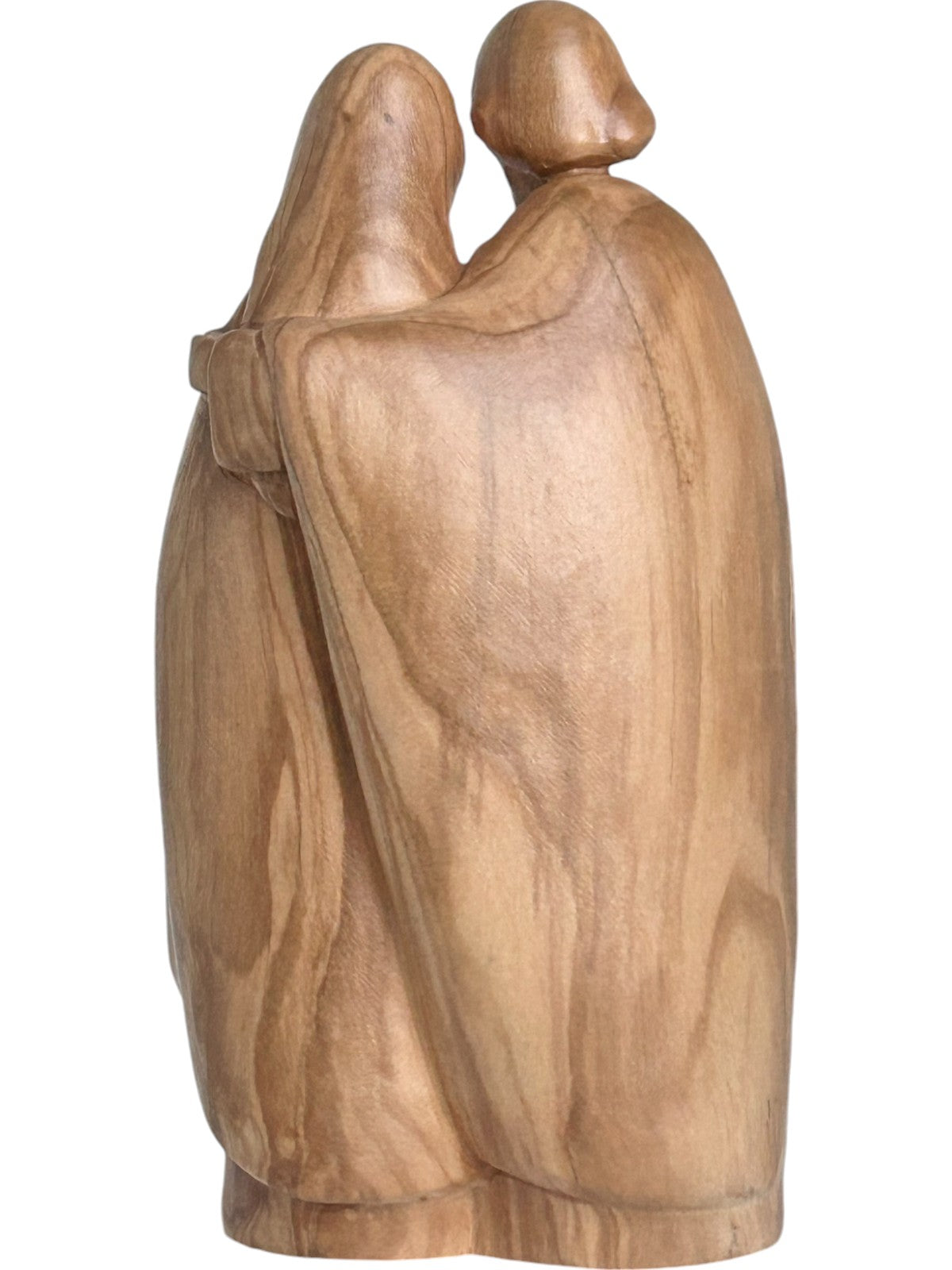 Nativity Set Standing carved wood - color