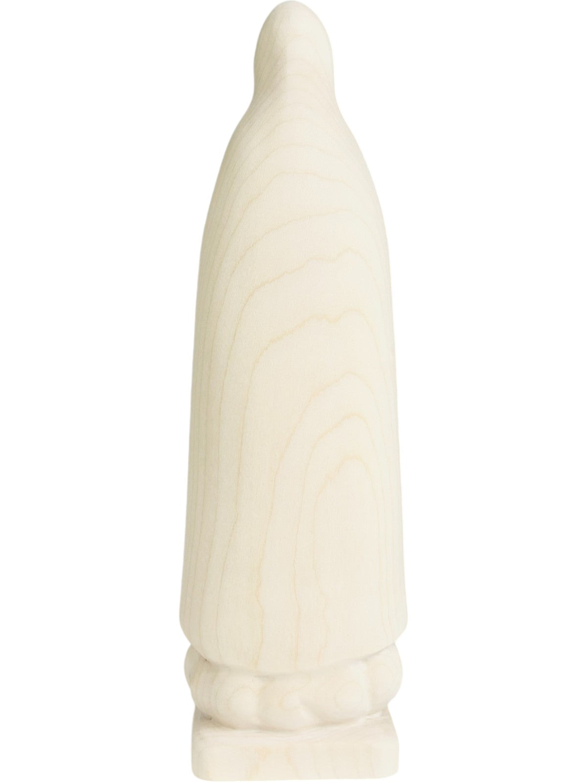 Madonnina di Fatima Pellegrina in legno scolpito