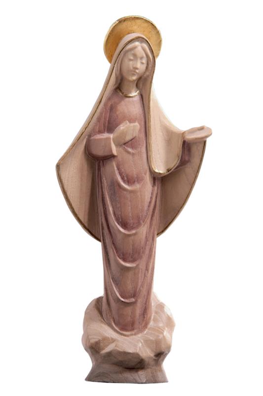 Our Lady of Medjugorje Modern in wood