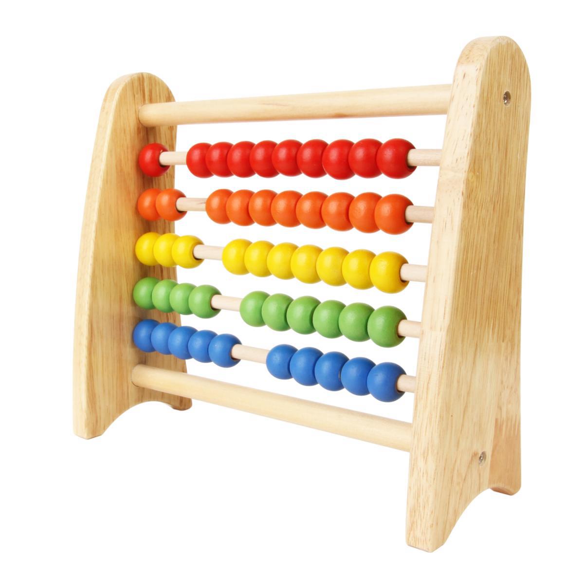 Boulier en bois d'érable coloré