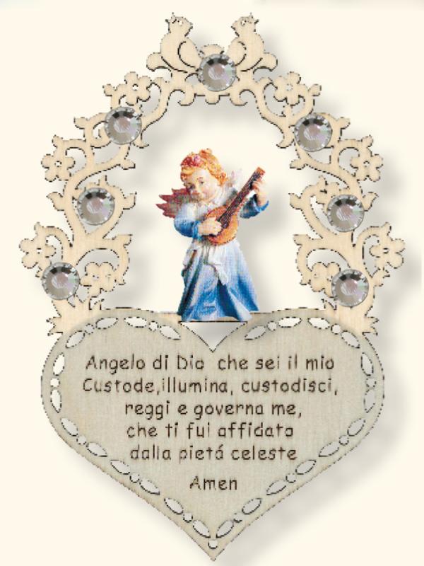 Guardian Angel with a Little Prayer Swarovski