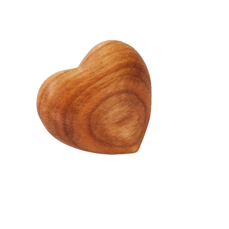 Cuoricino in legno di melo