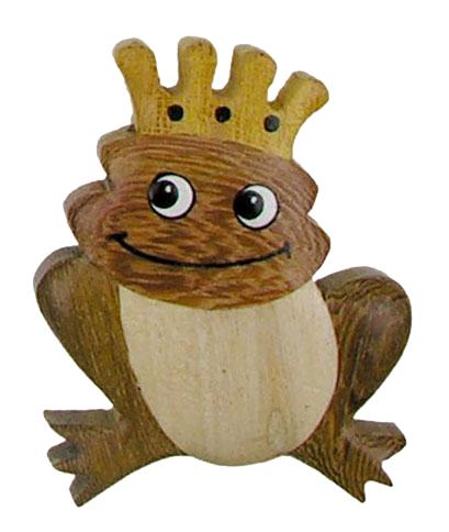 Frog, Dolfi wood carved magnets