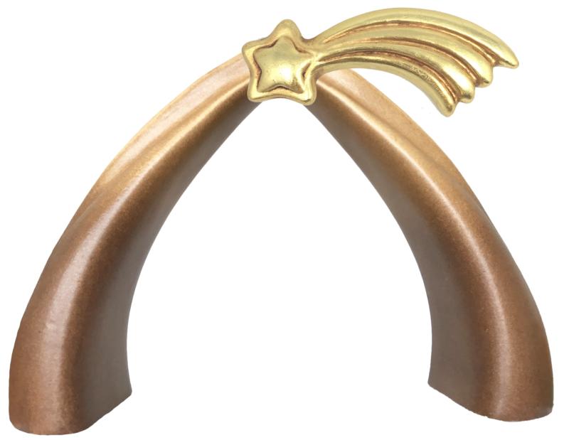 Stella Crib with Comet in maple wood - color